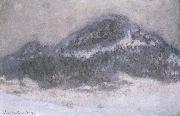 Mount Kolsaas in Misty Weather Claude Monet